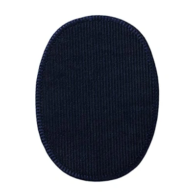 Image of Cord Patches Marine 2 Pieces Iron on Adhesive Emblem Stickers Appliques, Size: 3,8 x 4,8 inches
