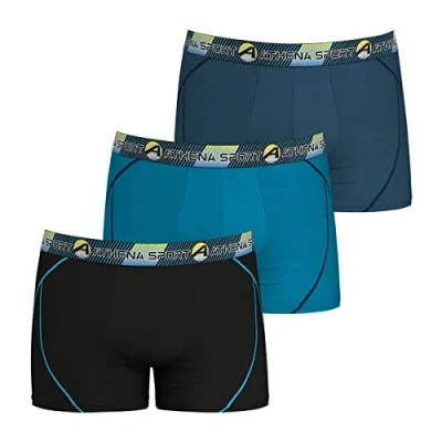 Image of Athena Men&#039;s Training LN24 Underwear, Noir/LAC/CROISIERE, L