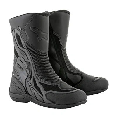Image of Alpinestars AIR PLUS V2 Gore Tex XCR motorcycle boots black 43