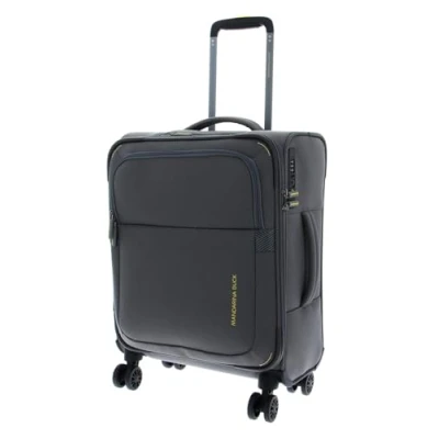 Image of Mandarina Duck SMILE &amp; GO TROLLEY CABIN SOFT Steel (Grey) 40x55x20 (LxHxW)