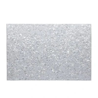 Image of FLEOR Pickguard Material Blank Electric Guitar Scratchplate Sheet for CuSTm ST TL TE Bass Guard, 4Ply White Pearl