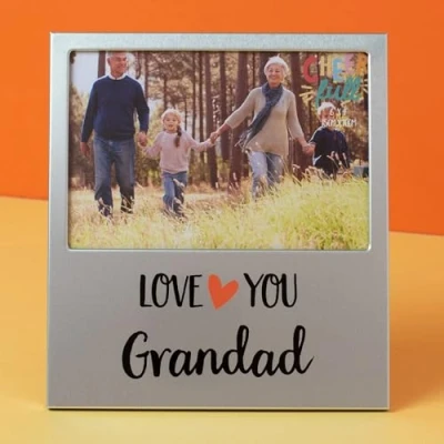 Image of Widdop &amp; Co. Aluminium Frame 6 x 4 Love You Grandad