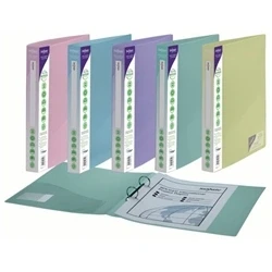 Image of Snopake Reborn 2/25 A4 Ring Binder Assorted (Pack of 5) 15918