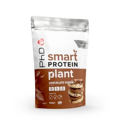 Image of Phd Smart Plant, high Protein Vegan Shake, Ideal for Shakes, Baking and Deserts, Choc Cookie,500g