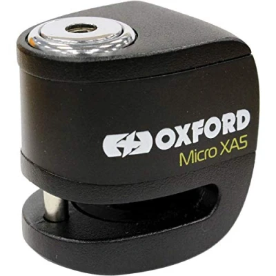Image of Oxford LK214 XA5 Micro Alarm Discount Lock Black/Black