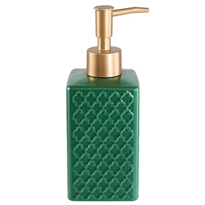 Image of Lnvnoaua Soap Dispenser, Ceramic, Green, Standard Size