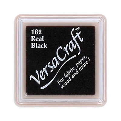 Image of Artemio Tsukineko Versacraft vks 182 25, Ink, Black, 3,3 x 1,9 cm