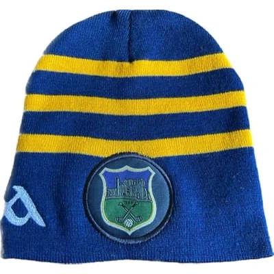 Image of Tipperary Official ALL IRELAND GAA COUNTY ribbed design beanie hat very rare