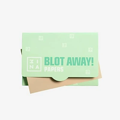 Image of 3INA MAKEUP Blotting Paper Mattifying Papers Remove Oil Excess Blot The Shine Travel Size 50 Sheets Easy to use Vegan Cruelty Free