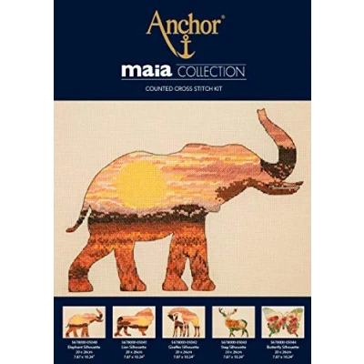 Image of Anchor Maia Cross Stitch, 5678000 05040, Colour: 5040, Kit and Canvas
