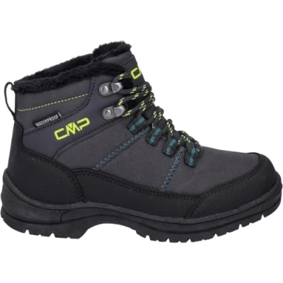 Image of CMP KIDS Annuuk WP Unisex Hiking shoes for kids, Size: 1, Um antracite deep lake Textile/synthetics