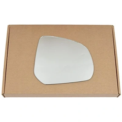 Image of Less4spares Wing Mirror Glass Right Compatible with Suzuki Swift 2010 2017 STICK ON Driver Off Side Convex
