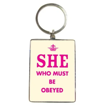 Image of WPL Keyring She Who Must Be Obeyed