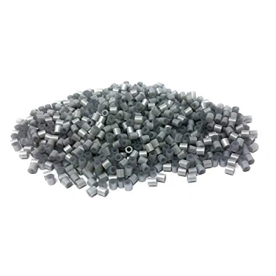 Image of WS UK 1000 Pack Fuse Beads 5mm Midi works like Hama [Silver]