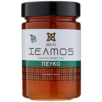 Image of Helmos Greek Organic Pine Honey 450 g