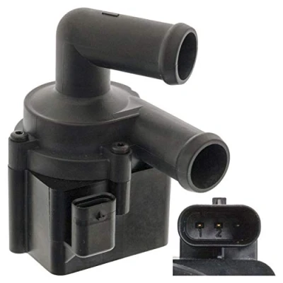 Image of 5N0122093, 5N0965561 Water Pump, parking heater FEBI BILSTEIN 49833 Electric VOLKSWAGEN: GOLF 6, Transporter 5, AUDI: A3 Sportback