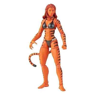 Image of Marvel Legends Series Avengers 15 cm scale Marvel’s Tigra Figure, for Children Aged 4 And Up