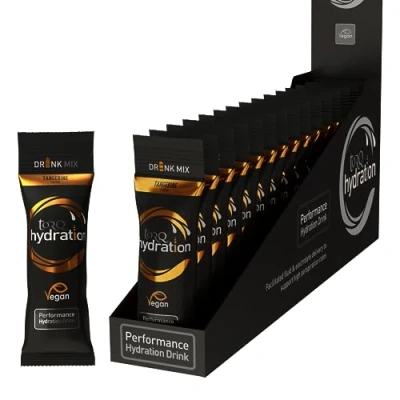 Image of TORQ Hydration Tangerine Rapid Rehydration Electrolytes Powder Hypotonic Profile Running, Cycling, Sports Drink Single Serve Box of 15