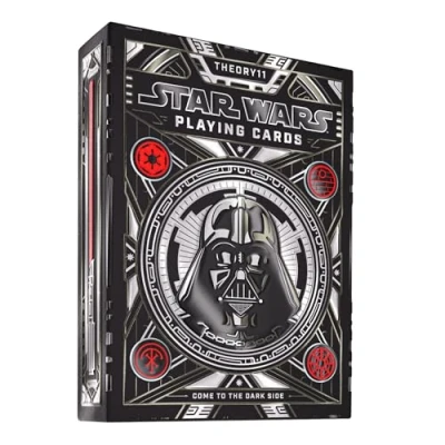 Image of theory11 Star Wars: Year of The Dark Side Playing Cards, Premium Poker Size Standard Index, Luxury Cards