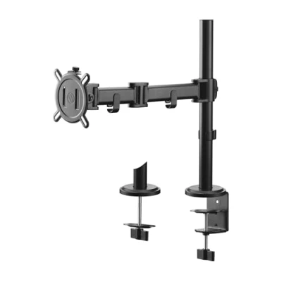 Image of ONE FOR ALL Smart DM2110 Full Motion 13 32&quot; Single Arm Monitor Desk Mount Black