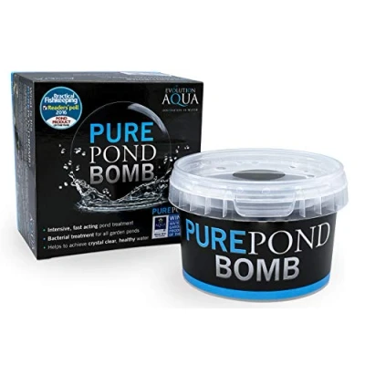 Image of Evolution Aqua Pure Pond Bomb for Crystal Clear Healthy Water, Treats up to 20,000 litres