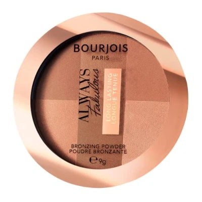 Image of Bourjois Always Fabulous Long Lasting Bronzing Powder, Powder with Luminous Finish 002 Dark