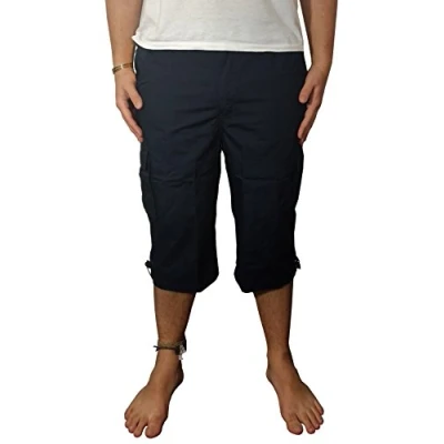 Image of i Smalls Men`s Summer Combat Cargo ¾ Trousers (3XL) Navy