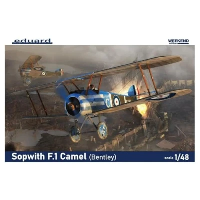 Image of Eduard EDK8485 Kit 1:48 Profipack Sopwith F.1 Camel (Bentley) Scale Model