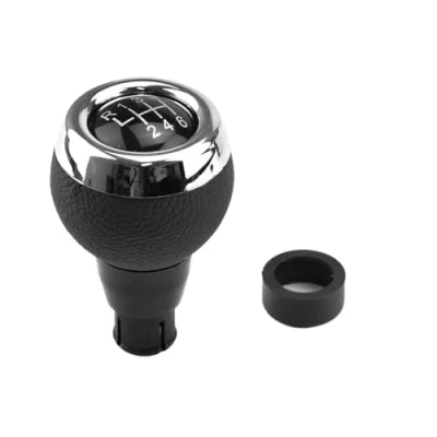 Image of Gear Shifter Head Cap for Mini Cooper R55 R56 R57 R58 R59 R60 R61 F54 F55 F56 F57 5 6 Speed Car Shift Knob MT Lever (Color : Black Speed)