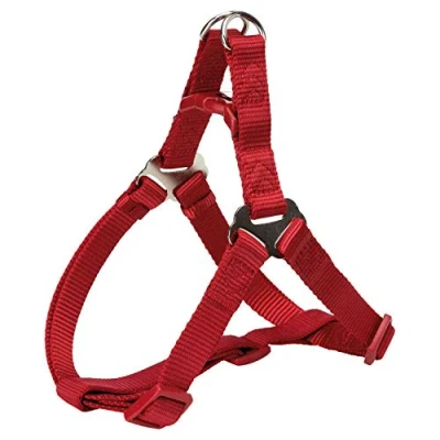 Image of Trixie 20433 Premium Harness XS S: 30 40 cm/ 10 mm Red