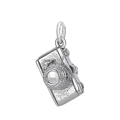 Image of SILVEGO Unisex 925 Sterling Silver Pendant Camera