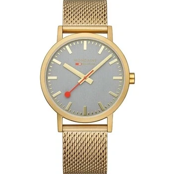 Image of Mondaine Men&#039;s Analog Quartz Watch with Stainless Steel Strap A660.30360.80SBM