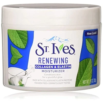 Image of St. Ives Timeless Skin Collagen Facial Moisturizer, 10 Oz per pack (2 Pack)
