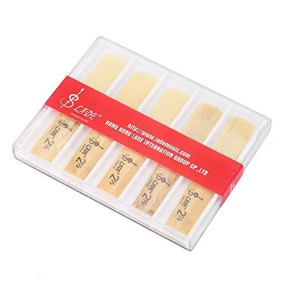 Image of Plastic Clarinet Reeds, 10pcs B Flat 2.5 Reeds Repair Parts Reed Accessory