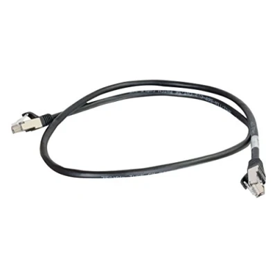 Image of C2G 30M Cat5e Ethernet Network Patch Cable (STP) Booted &amp; Shielded BLK