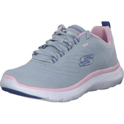 Image of Skechers FLEX APPEAL 5.0, Women&#039;s Sneaker, Gray, 2 UK