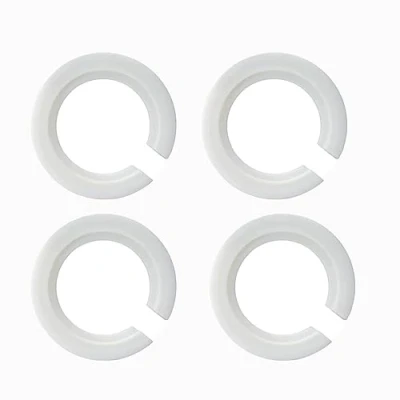 Image of E27 to E14 Lamp Shade Ring Converter 42mm 29mm Support with Duplex Fitting Plastic Reducer Rings (4)