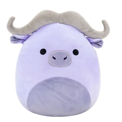 Image of SQUISHMALLOWS Original 12 Inch Bradley the Purple Water Buffalo