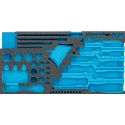 Image of HAZET 163 356L 2 Component Soft Foam Insert Multi Colour