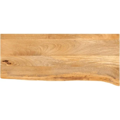 Image of vidaXL Table Top 70x20x3.8 cm Live Edge Solid Wood Rough Mango
