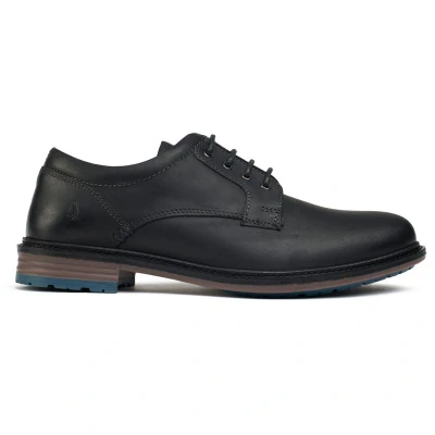 Image of Hush Puppies Men&#039;s Julian Lace Up Oxford, Black, 6 UK