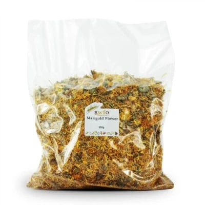 Image of Marigold Flower (Calendula) 500g (BWFO)