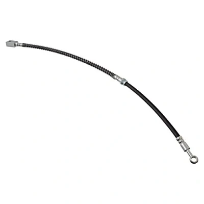 Image of 4871009000, 4871009001, 4871009002 Brake Hose BLUE PRINT ADG053247 Front Axle Left 691mm