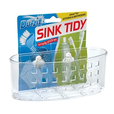 Image of Duzzit Sink Tidy Ideal for Kitchens &amp; Bathrooms, 15.8 x 11.8 6.2 cm