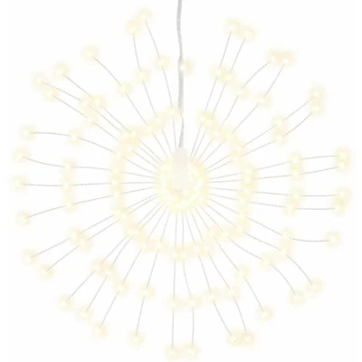 Image of vidaXL Christmas Starburst Lights 140 LEDs 4 pcs Warm White 17 cm