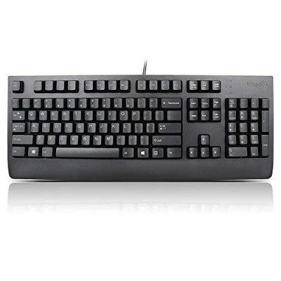 Image of Lenovo 4X30M86917 keyboard Office USB QWERTY UK English Black