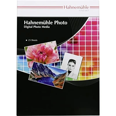 Image of Hahnemühle Photo Pearl 310gsm A4 210x297mm Bright White Paper 25 Sheets