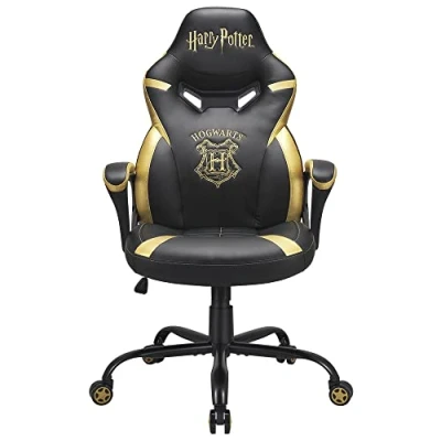 Image of Subsonic Harry Potter Junior gamer chair Gaming office Black and gold Official License