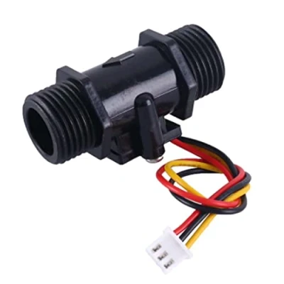 Image of Reland Sun G1/2&quot; Water Flow Hall Sensor Switch 1 30L/min 1.75MPa Meter Flowmeter Counter (YF 201C black)