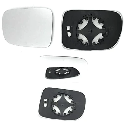Image of Fits Honda CRV, For 2003 to 2006 Heated Base Convex Wing Mirror RIGHT HAND (UK Driver Side)